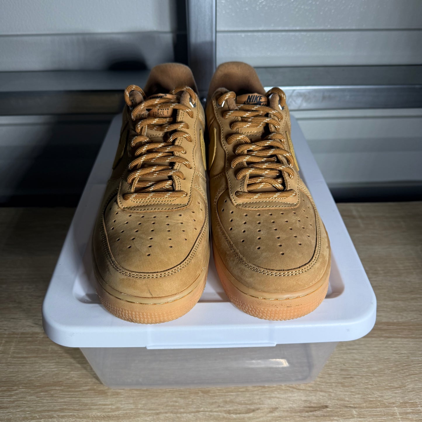 Size 10 - AF 1 Low Flax Wheat