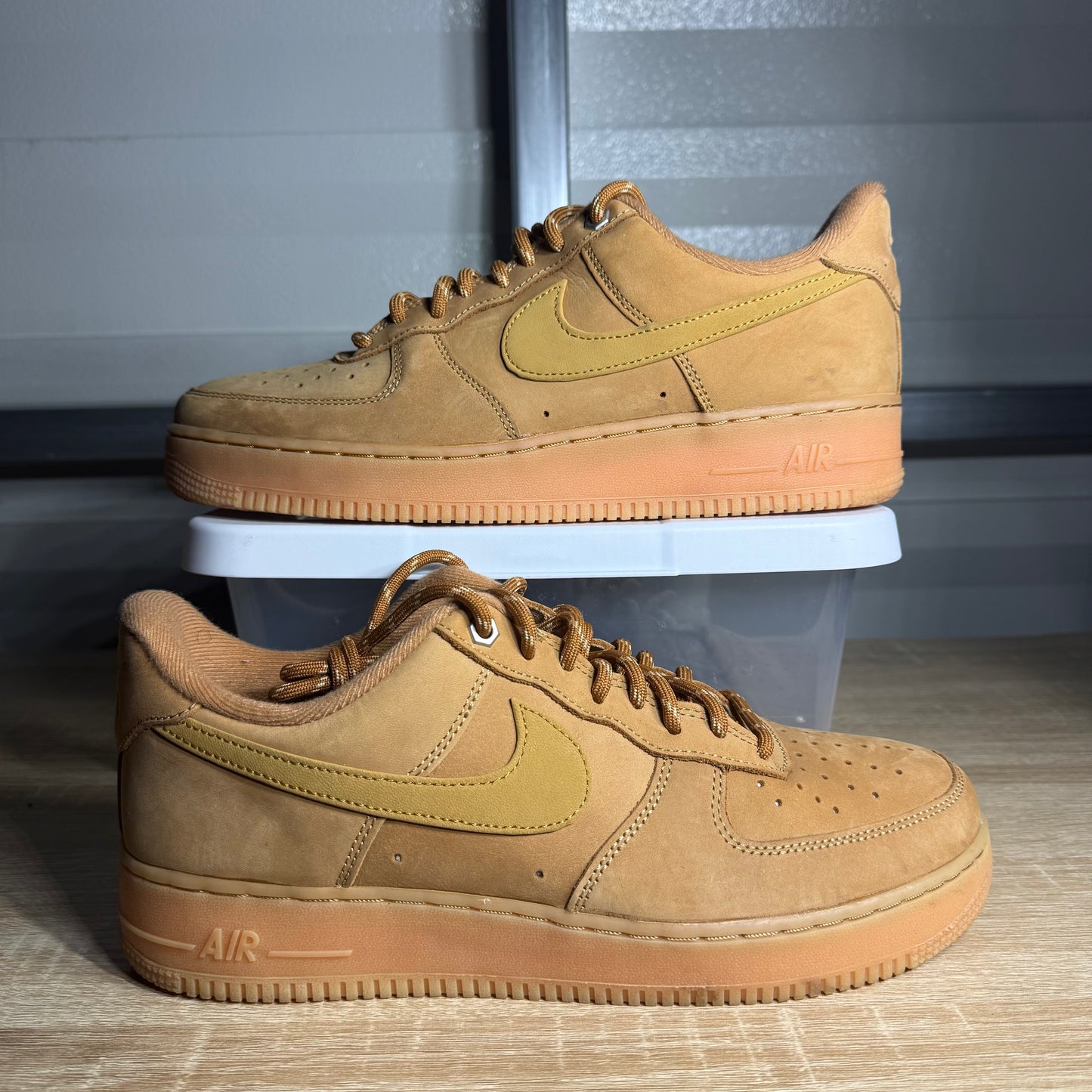 Size 10 - AF 1 Low Flax Wheat