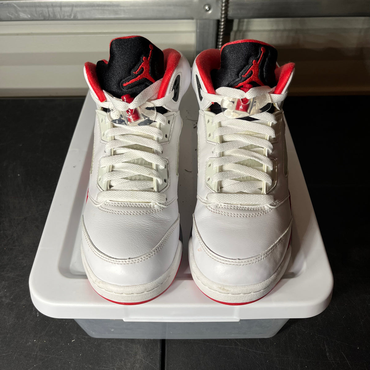 Size 6.5 - AJ 5 Fire Red