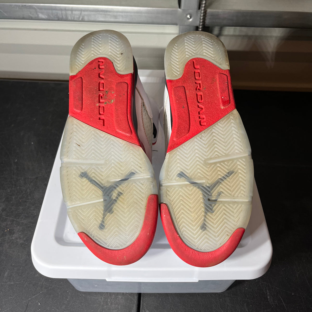 Size 6.5 - AJ 5 Fire Red