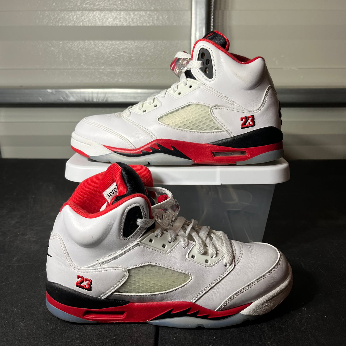 Size 6.5 - AJ 5 Fire Red