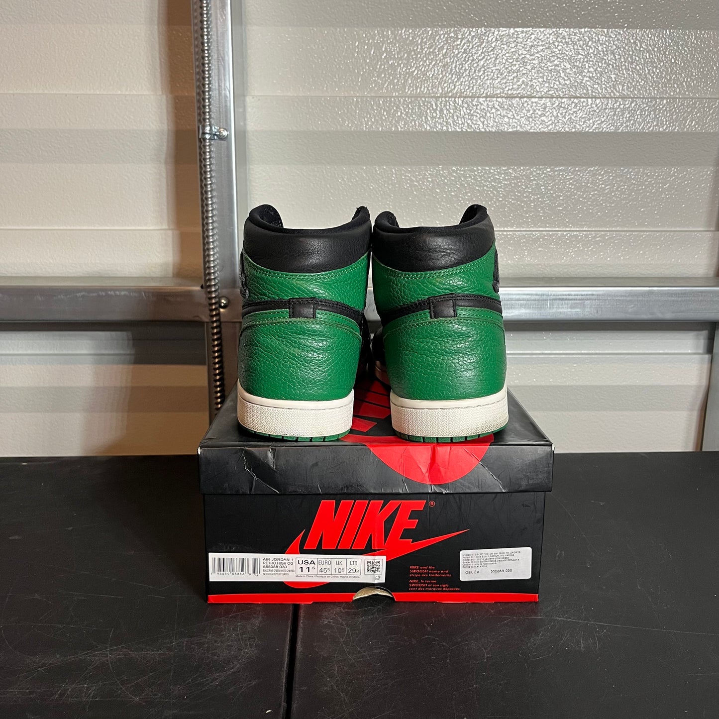 Size 11.5 - AJ 1 Retro High Pine Green 2.0