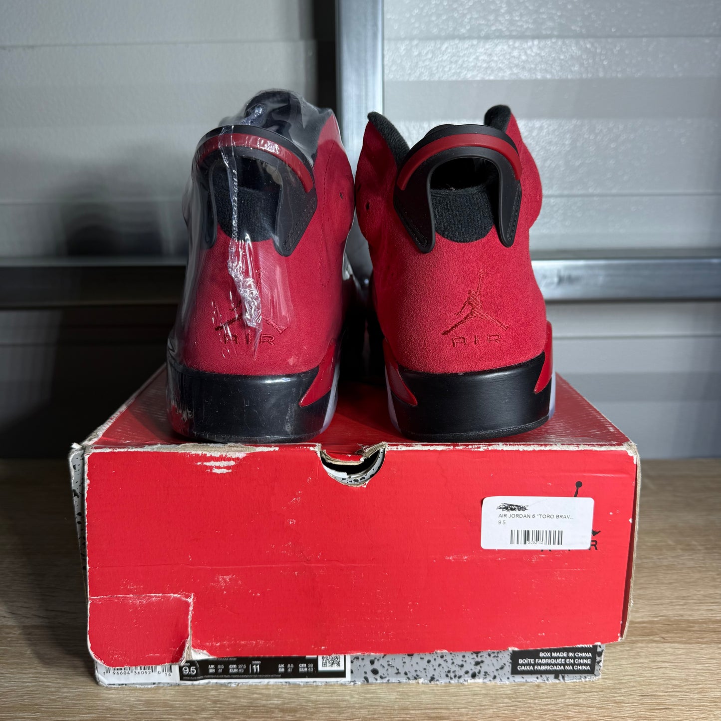 Size 9.5 - AJ 6 Retro Toro Bravo