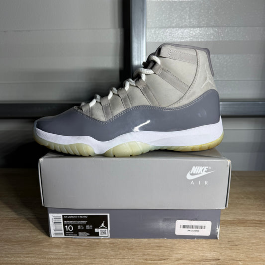 Size 10 - AJ 11 Retro Cool Grey