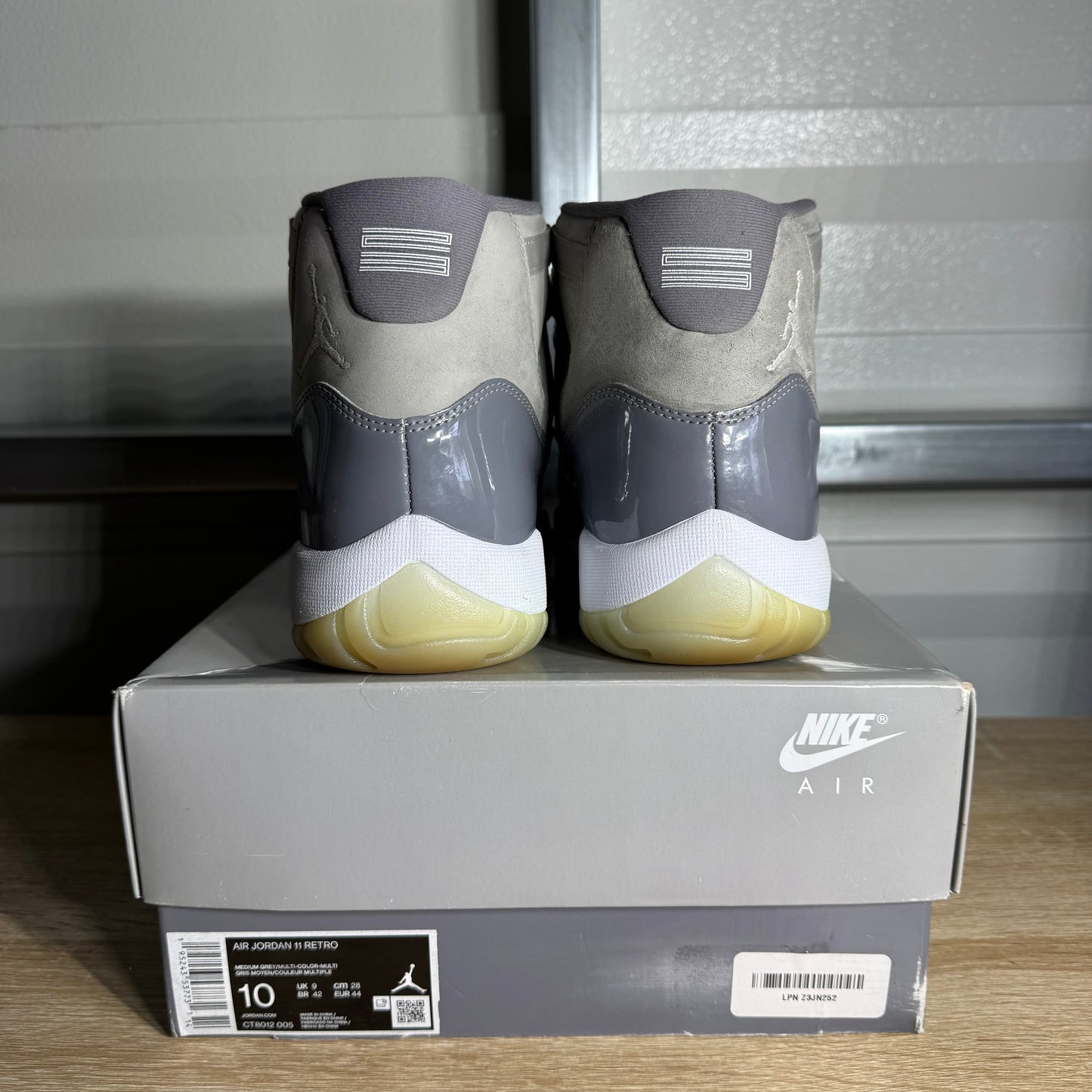 Size 10 - AJ 11 Retro Cool Grey