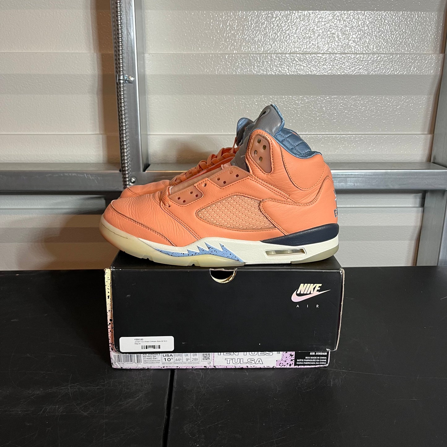 Size 10.5 - AJ 5 Retro DJ Khaled We The Best Crimson