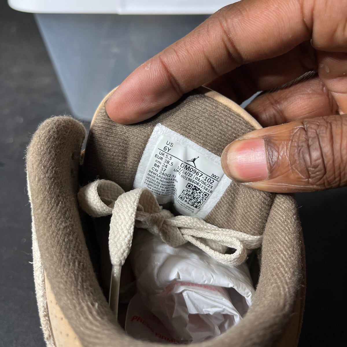 Size 6 - AJ 3 Palomino