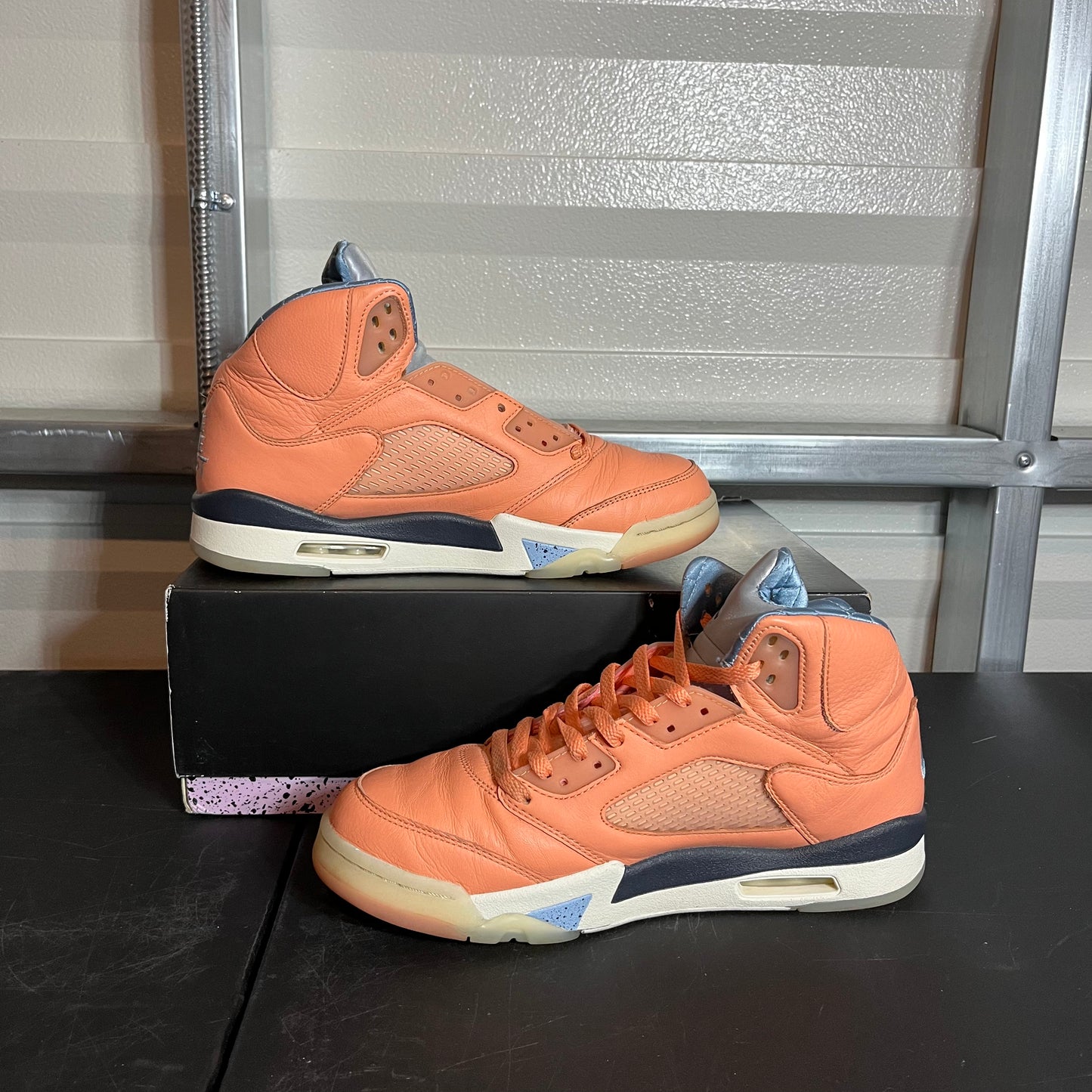 Size 10.5 - AJ 5 Retro DJ Khaled We The Best Crimson
