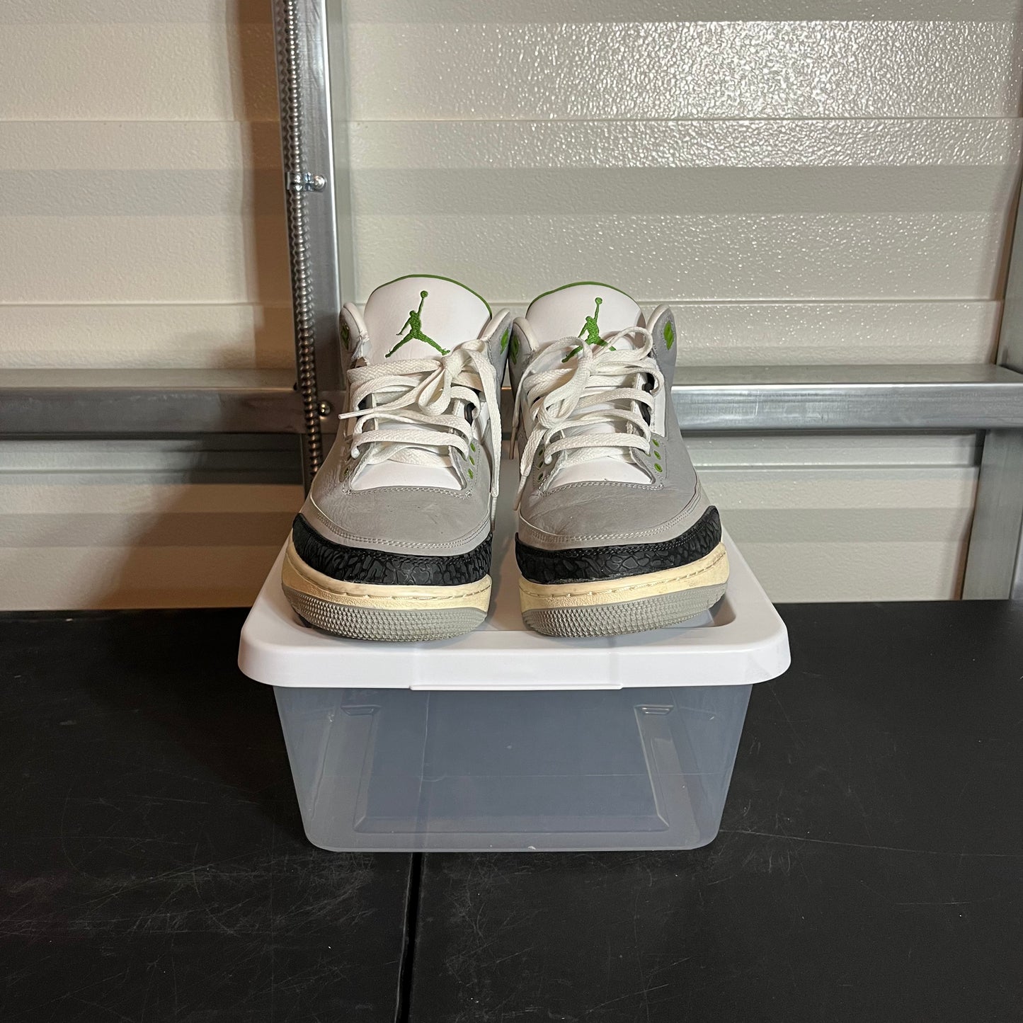 Size 12 - AJ 3 Retro Chlorophyll