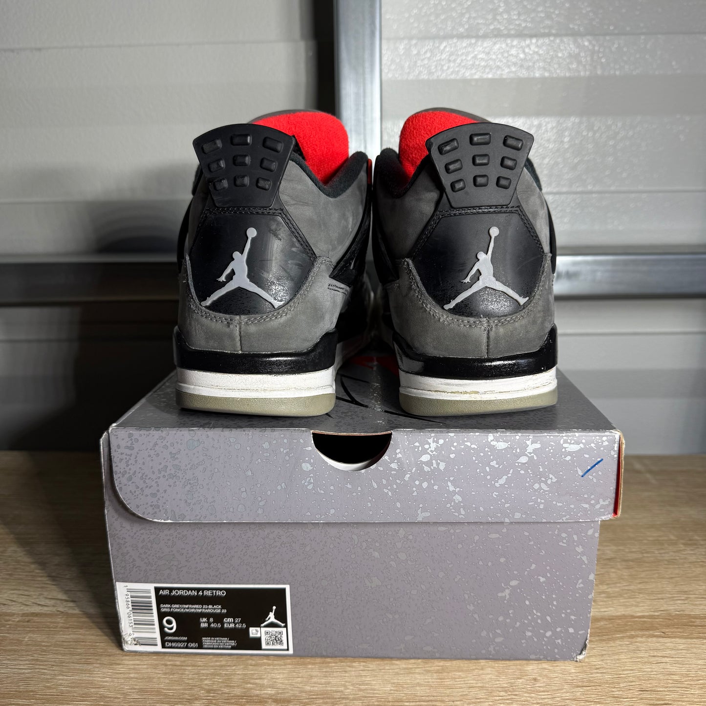 Size 9 - AJ 4 Retro Infrared