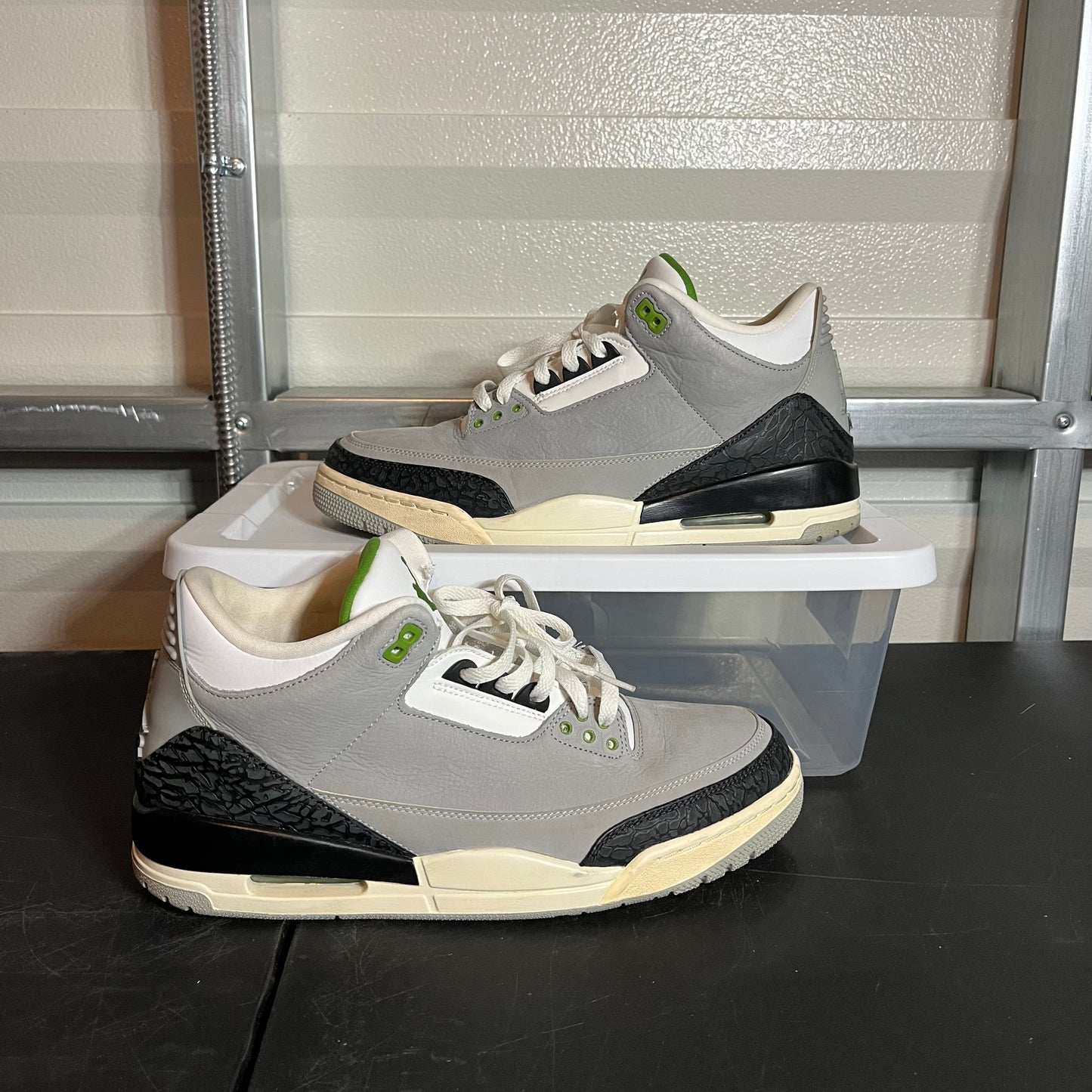 Size 12 - AJ 3 Retro Chlorophyll
