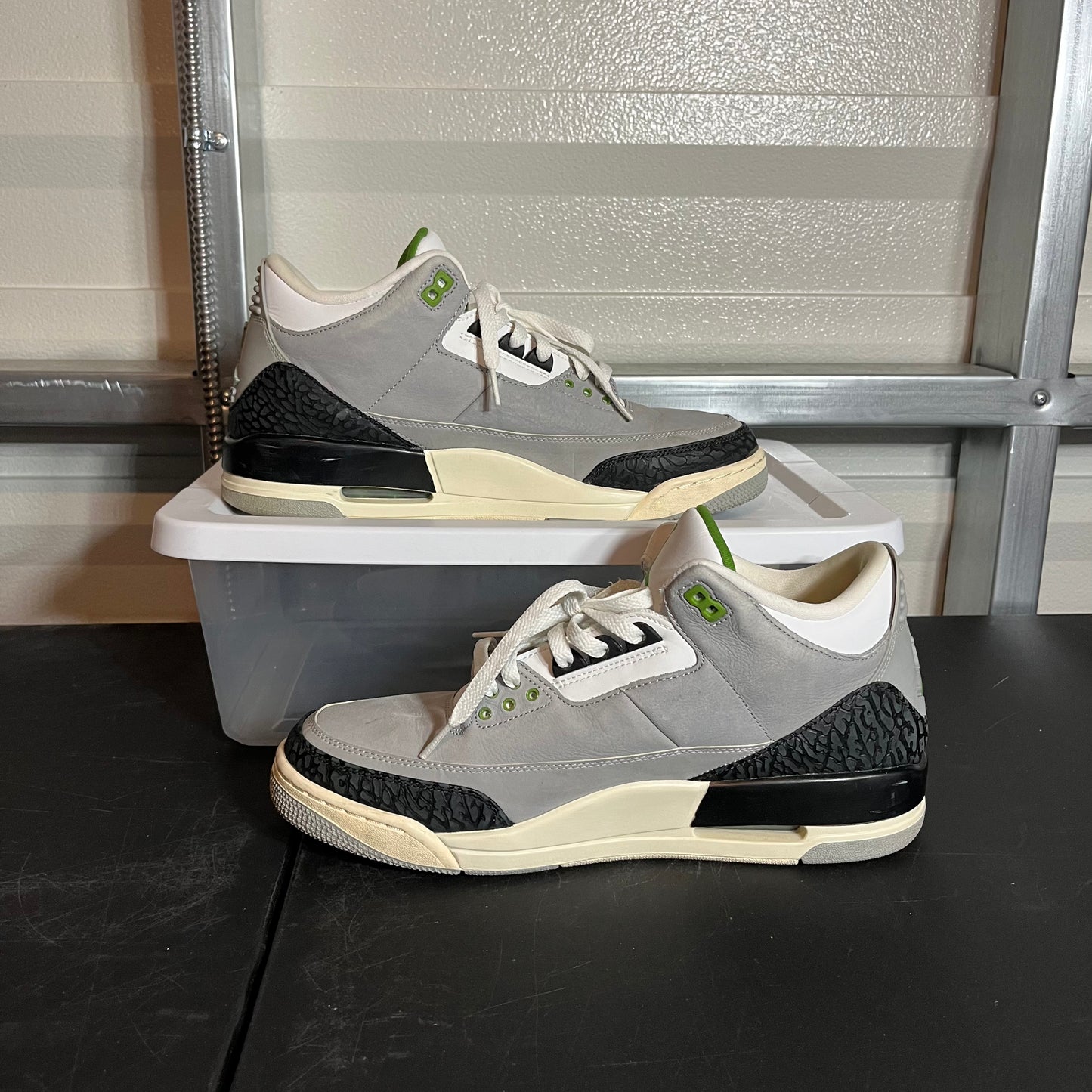 Size 12 - AJ 3 Retro Chlorophyll