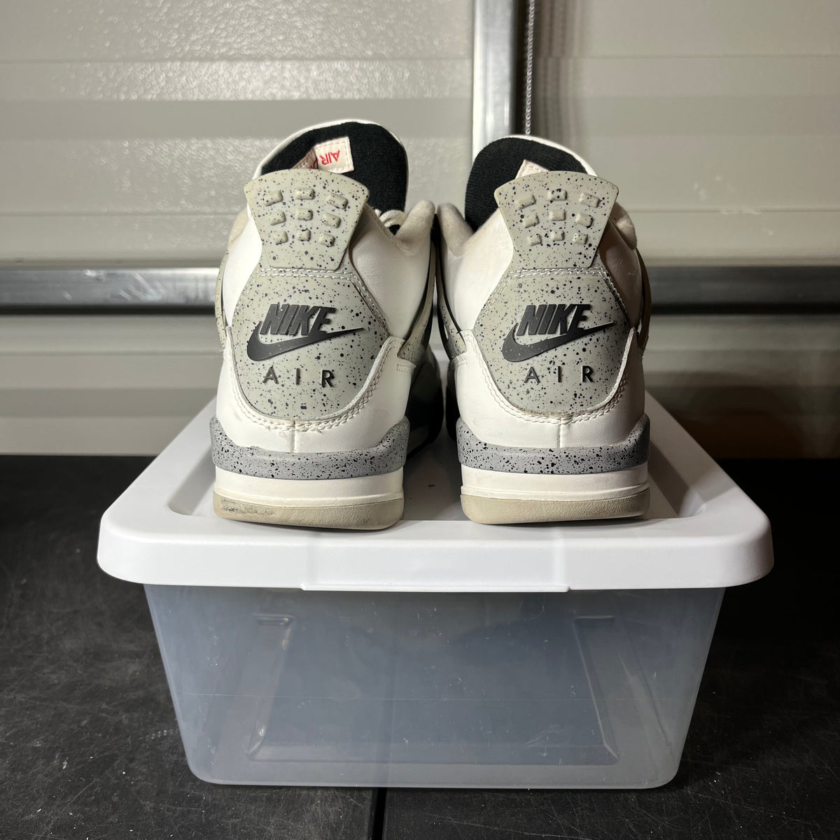 Size 6 - AJ 4 White Cement