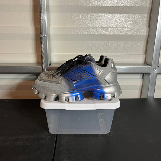 Size 10.5 - Prada Cloudbust Thunder Knit Anthracite Royal Blue