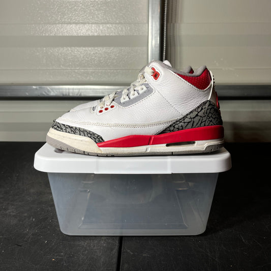 Size 5 - AJ 3 Fire Red