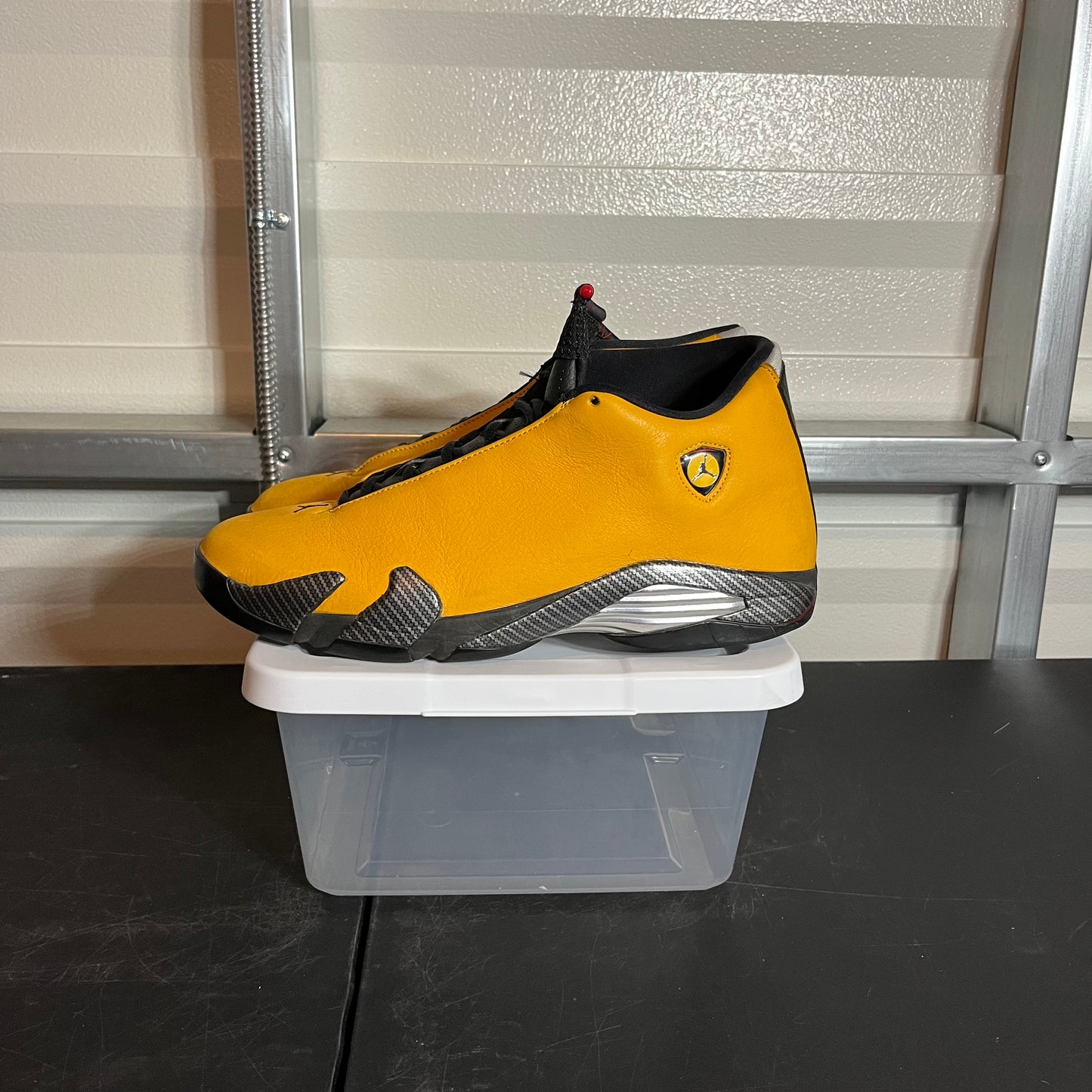 Size 13 - AJ 14 Retro Reverse Ferrari