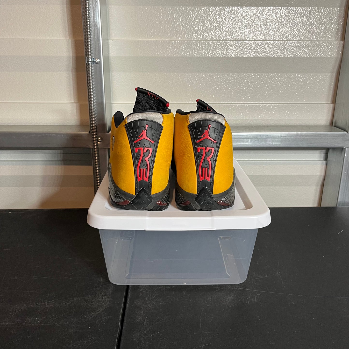 Size 13 - AJ 14 Retro Reverse Ferrari