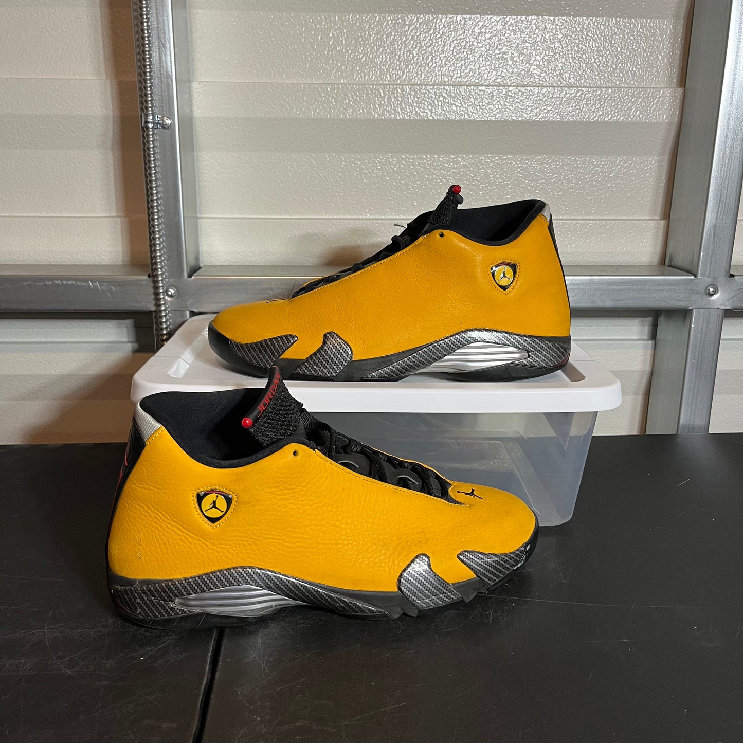 Size 13 - AJ 14 Retro Reverse Ferrari