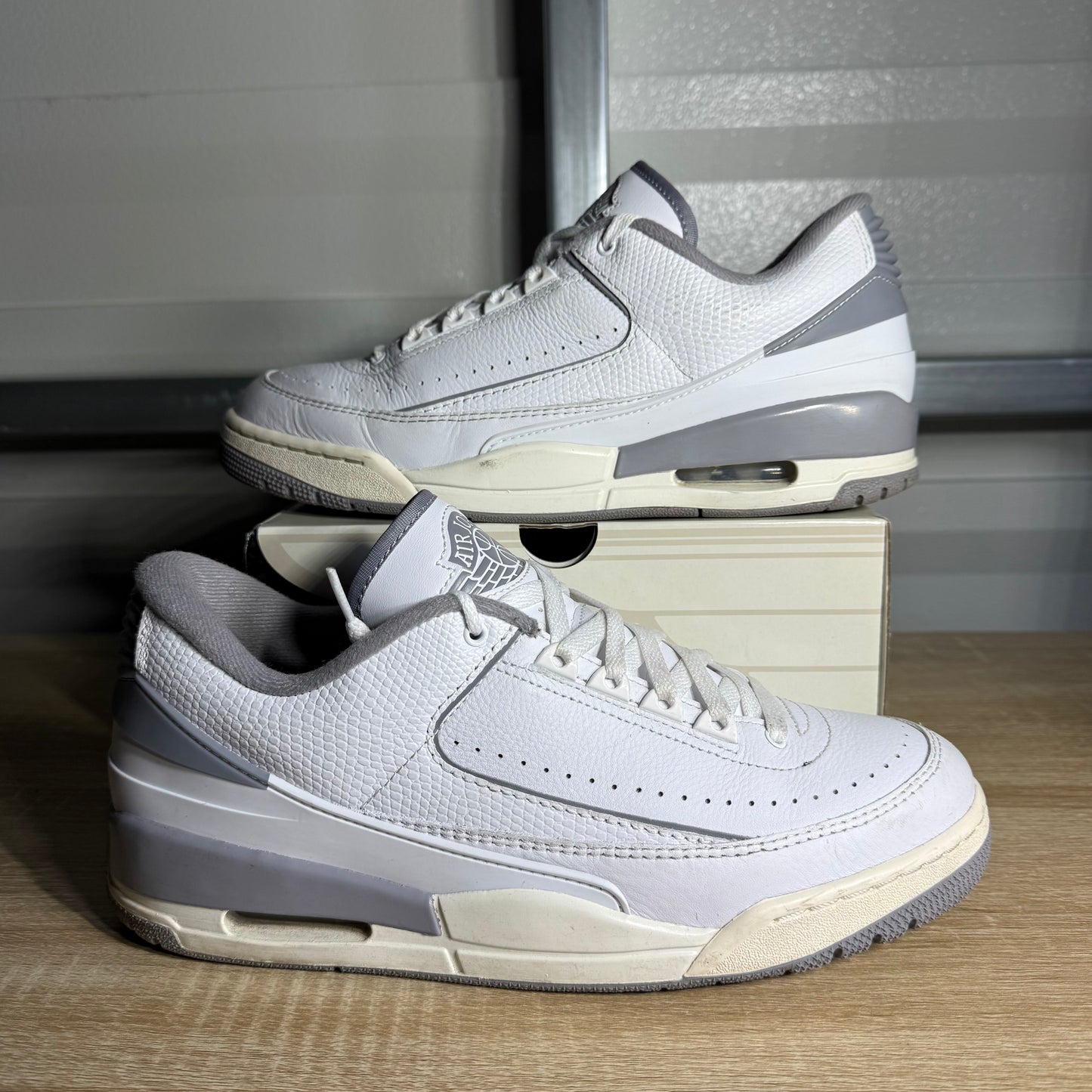 Size 10 - AJ 2/3 White Cement Grey