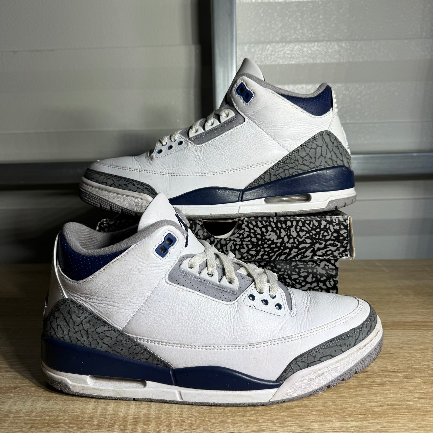 Size 10 - AJ 3 Retro Midnight Navy