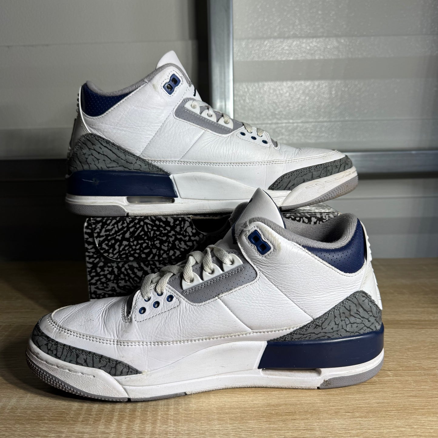 Size 10 - AJ 3 Retro Midnight Navy