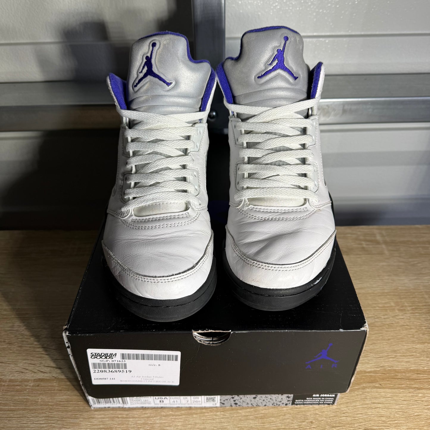Size 8 - AJ 5 Retro Concord