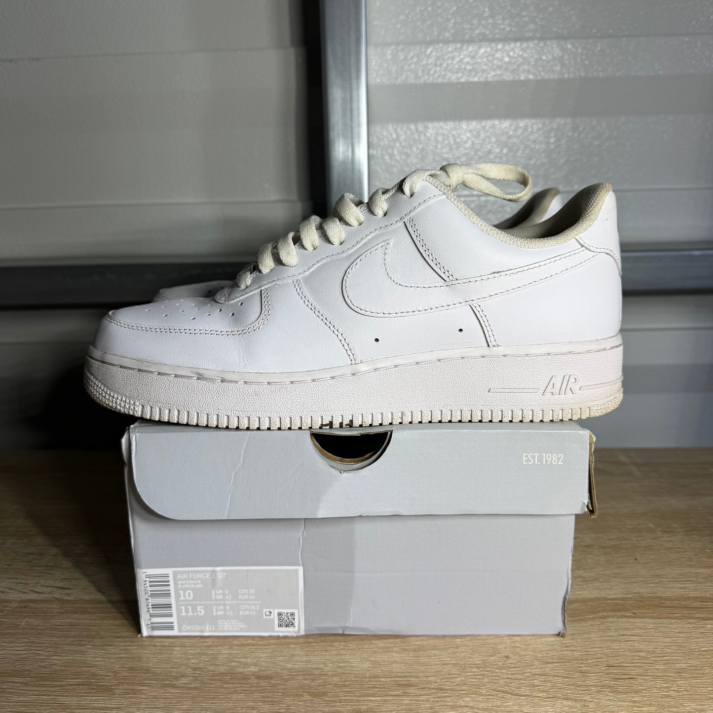 Size 10 - AF 1 Low '07 Triple White