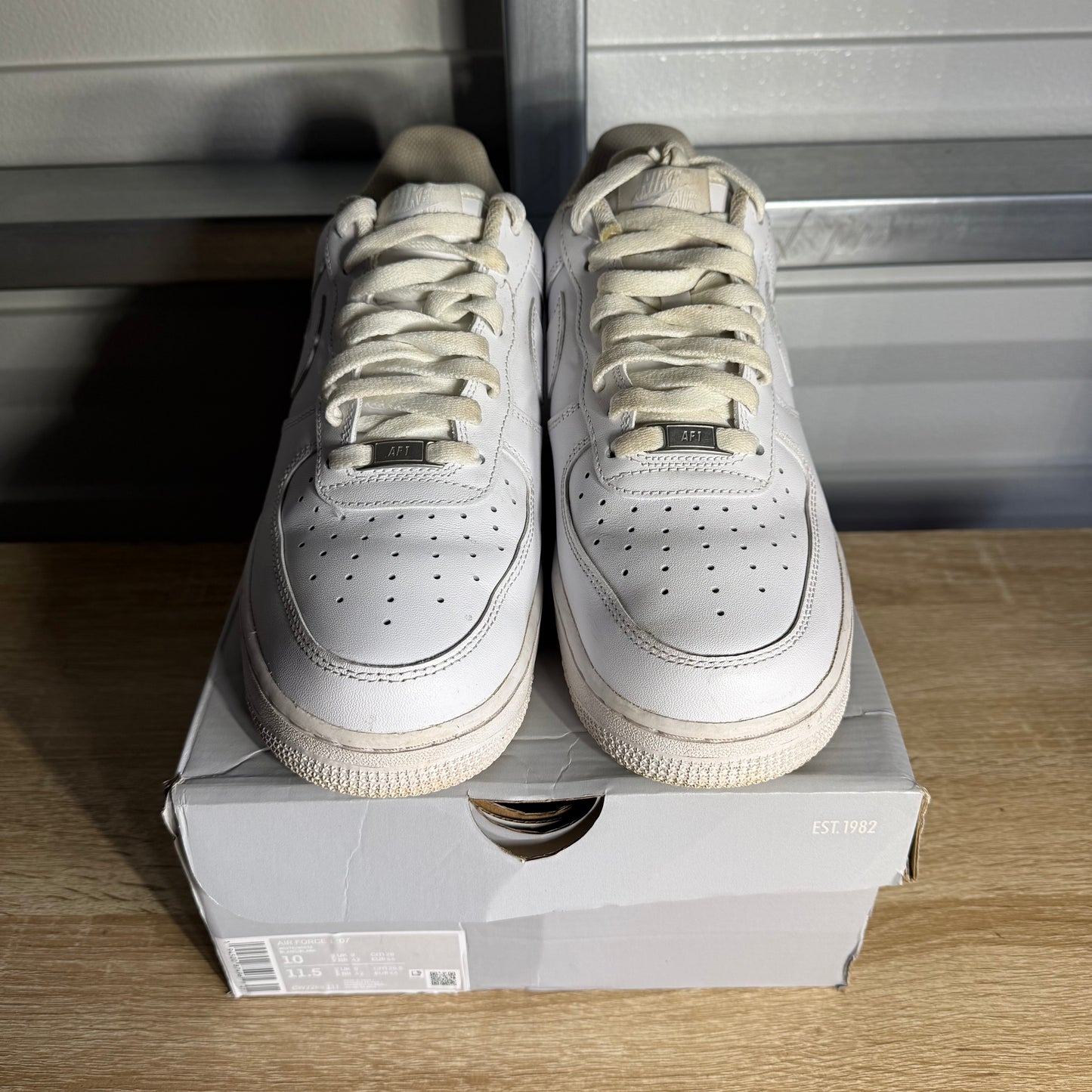 Size 10 - AF 1 Low '07 Triple White