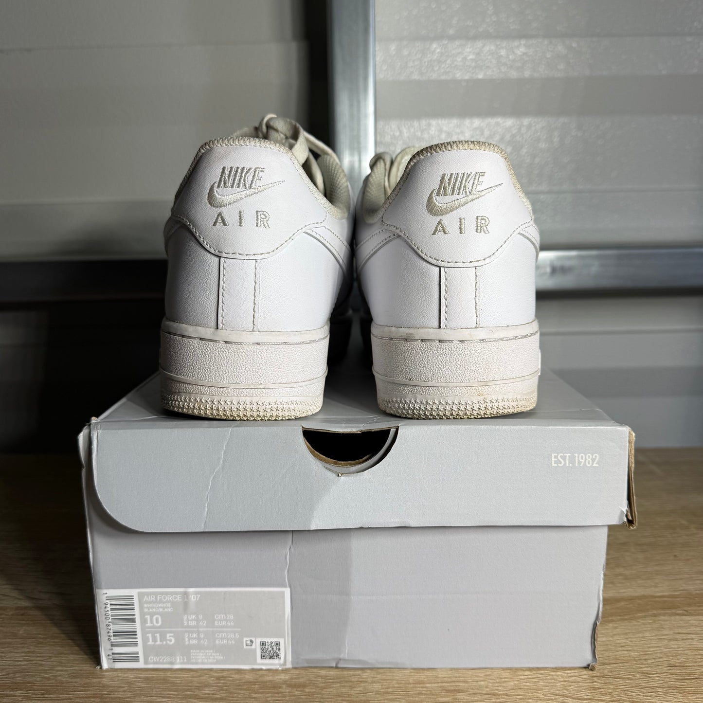 Size 10 - AF 1 Low '07 Triple White