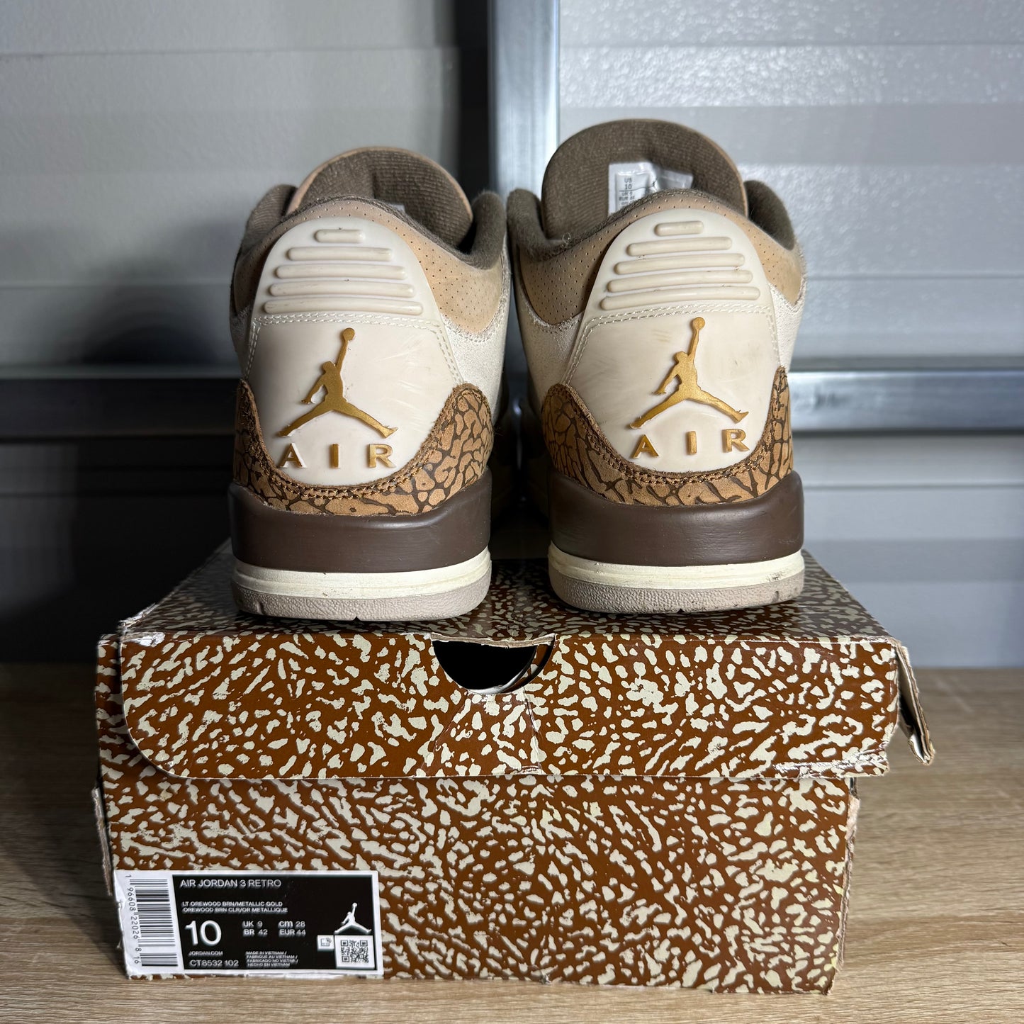 Size 10 - AJ 3 Retro Palomino