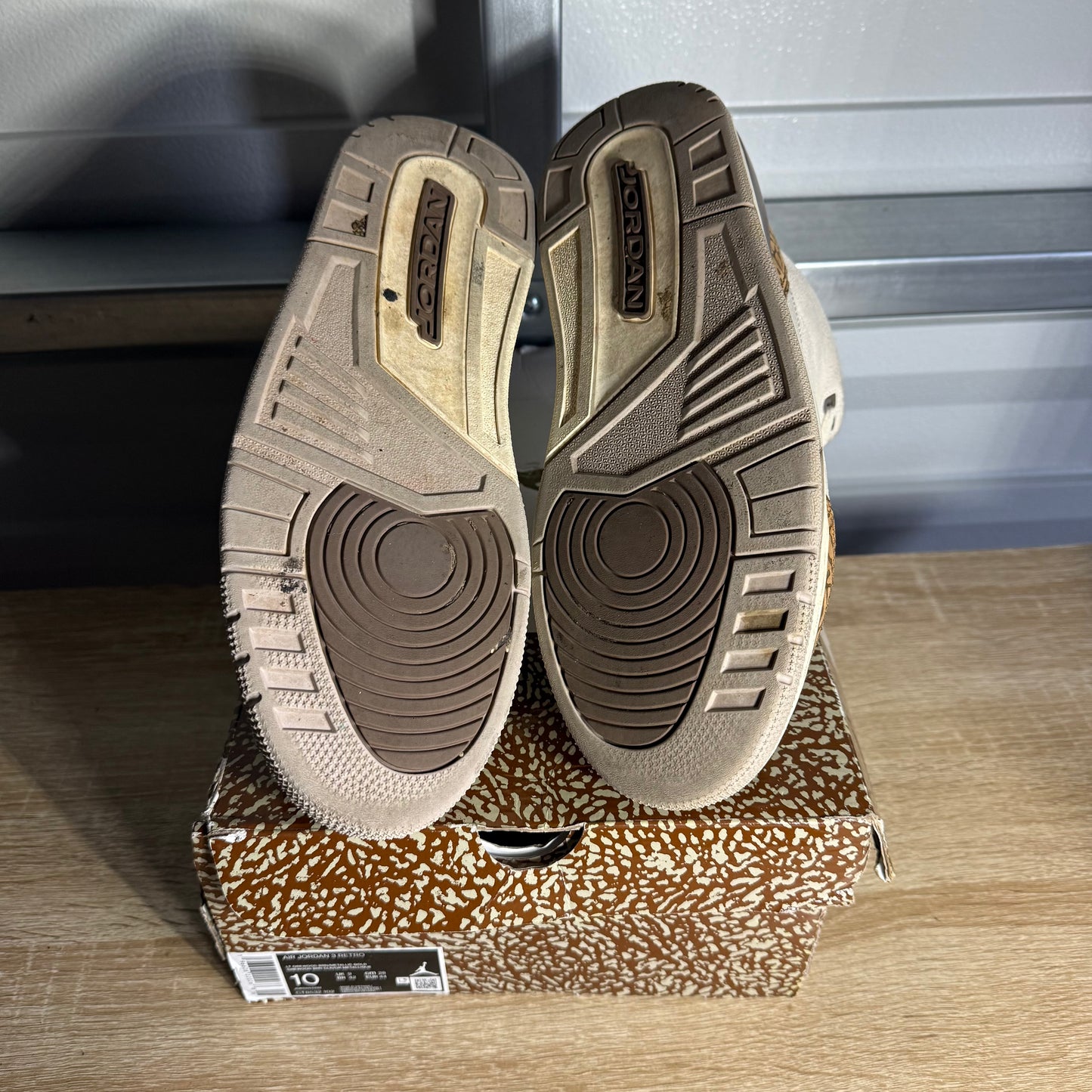 Size 10 - AJ 3 Retro Palomino