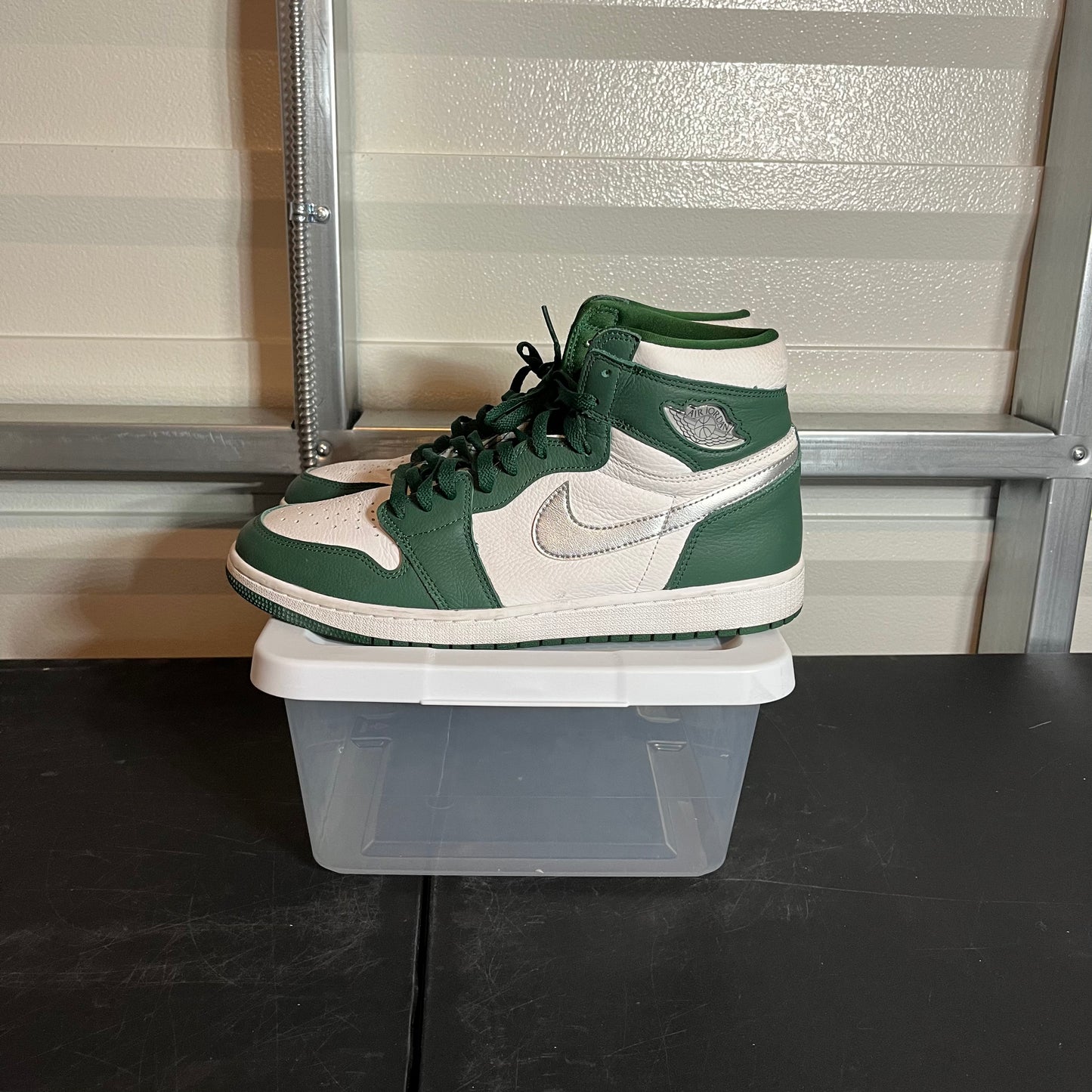 Size 12.5 - AJ 1 Retro High Gorge Green