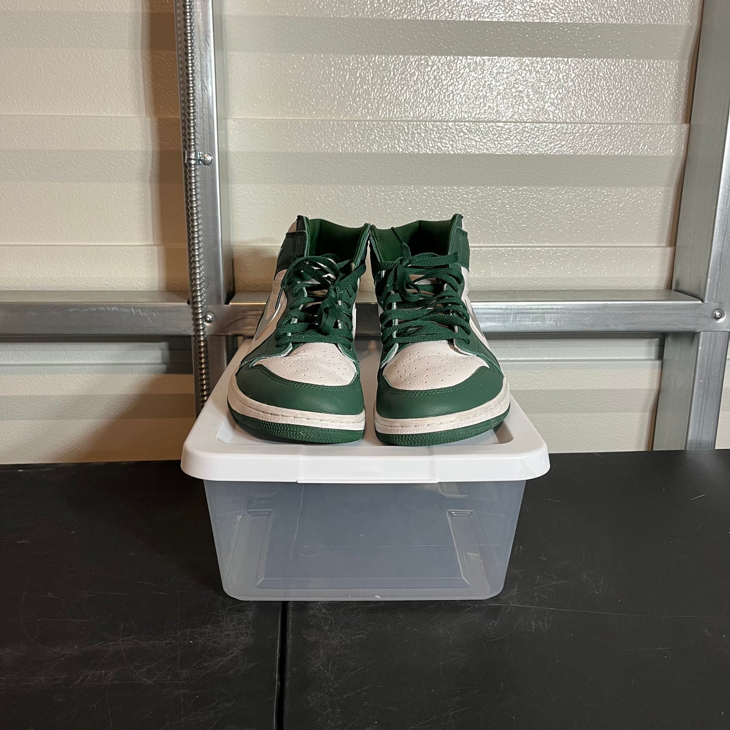 Size 12.5 - AJ 1 Retro High Gorge Green