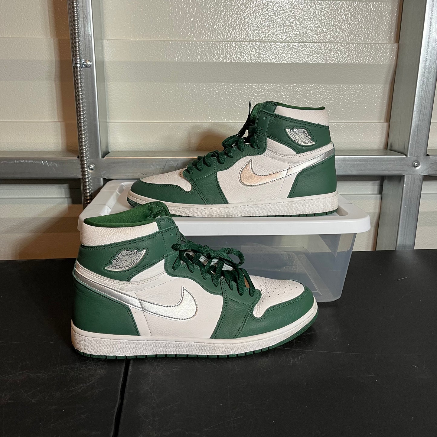 Size 12.5 - AJ 1 Retro High Gorge Green