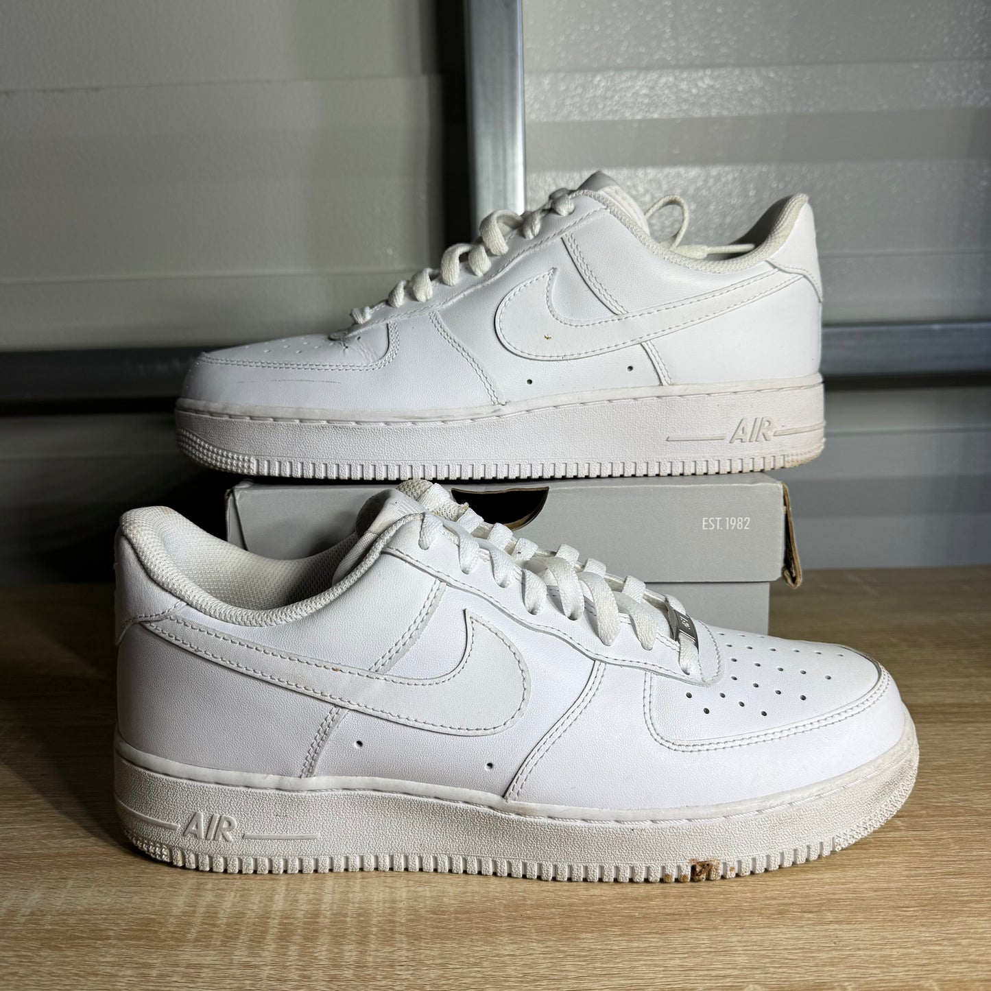 Size 10.5 - AF 1 Low '07 Triple White