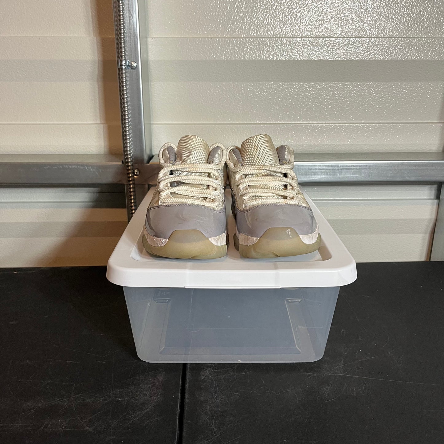 Size 7.5 - AJ 11 Retro Low Cement Grey
