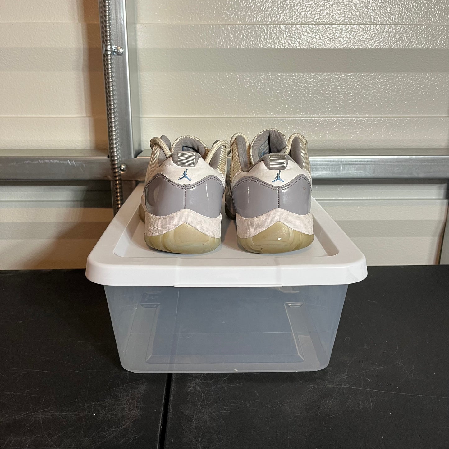 Size 7.5 - AJ 11 Retro Low Cement Grey