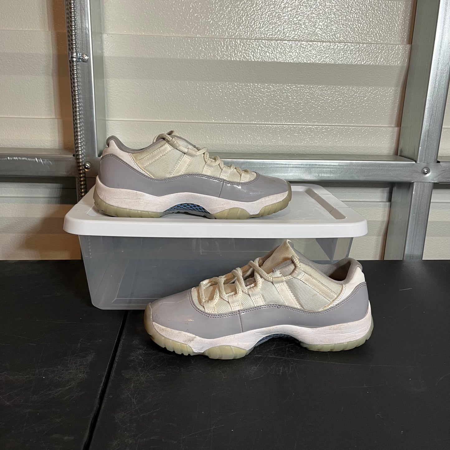 Size 7.5 - AJ 11 Retro Low Cement Grey
