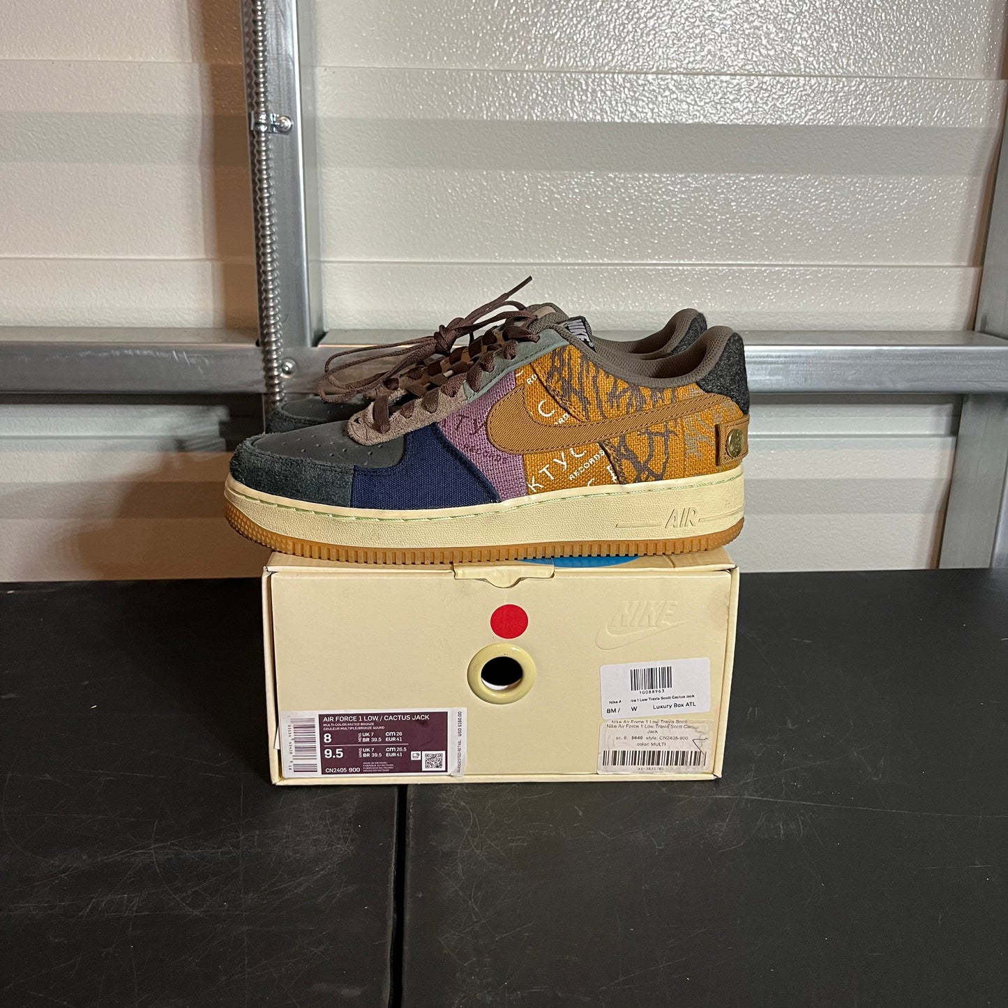 Size 8 - AF 1 Low Travis Scott Cactus Jack