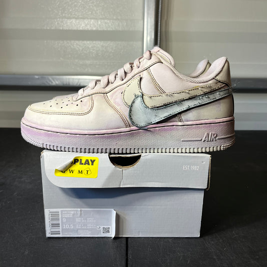 Size 9 - AF 1 Purple Tint Double Swoosh