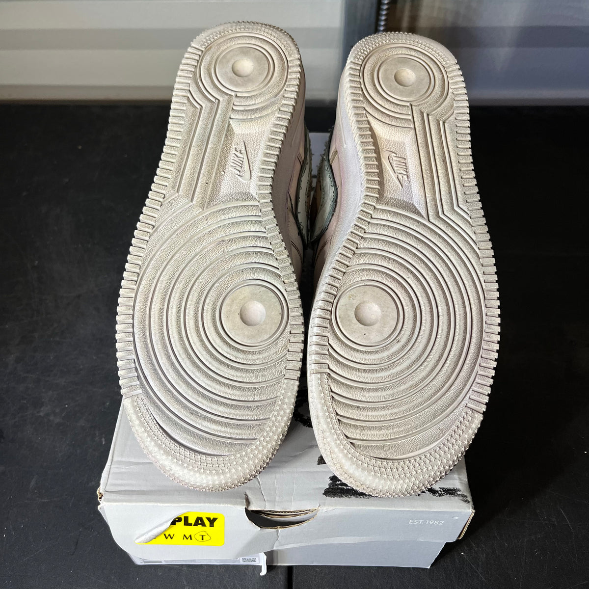 Size 9 - AF 1 Purple Tint Double Swoosh