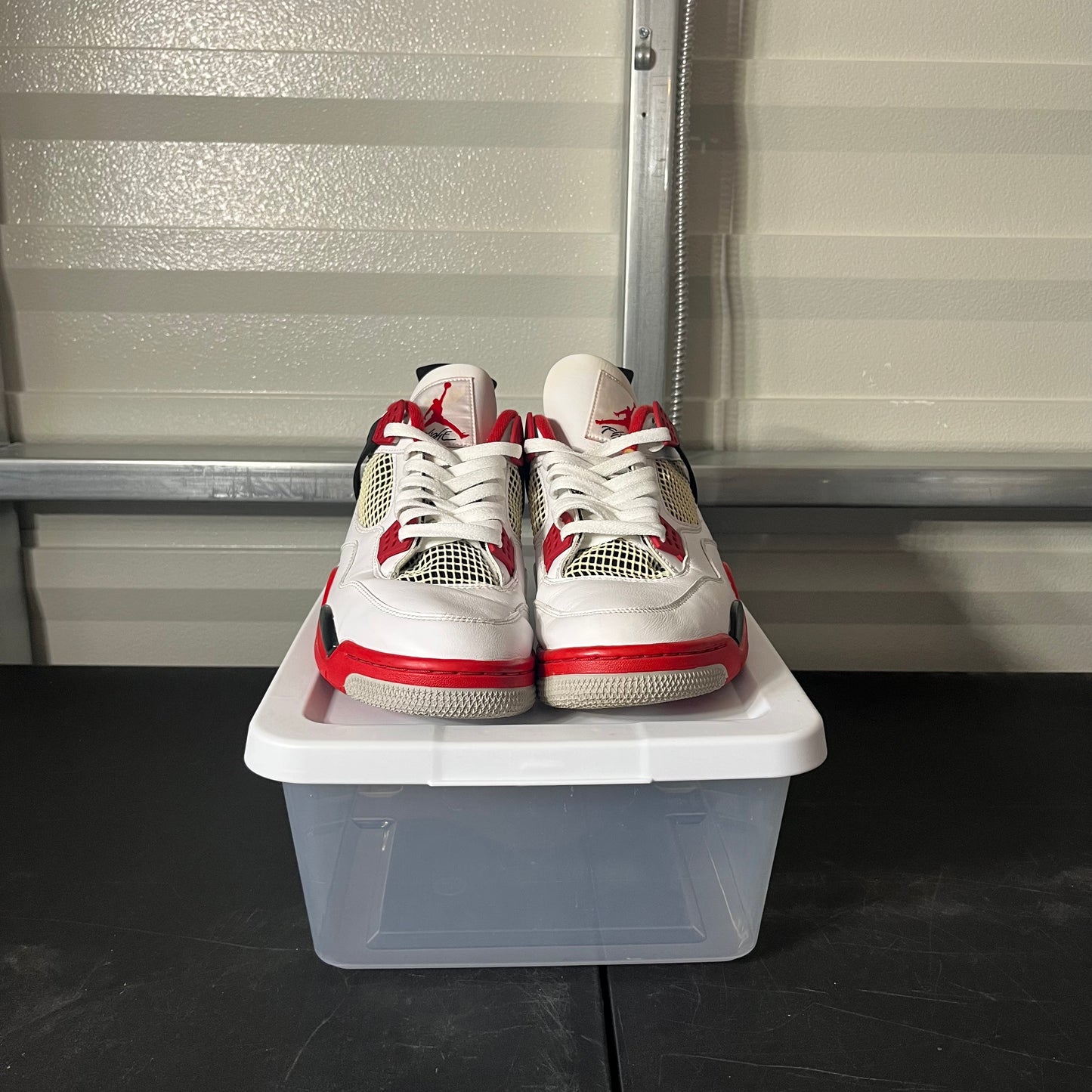 Size 13 - AJ 4 Retro Fire Red