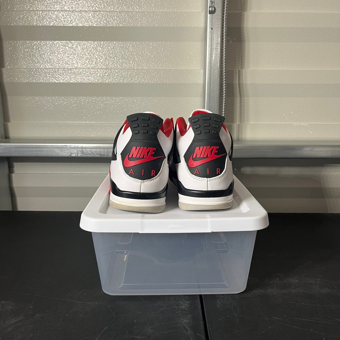 Size 13 - AJ 4 Retro Fire Red