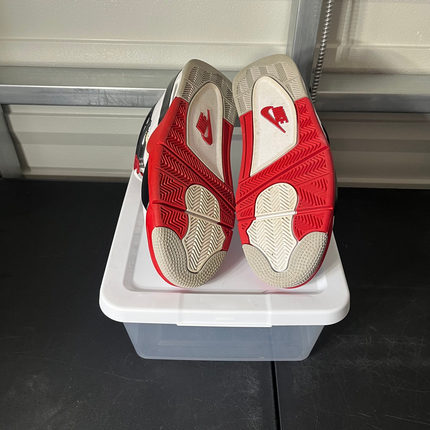 Size 13 - AJ 4 Retro Fire Red