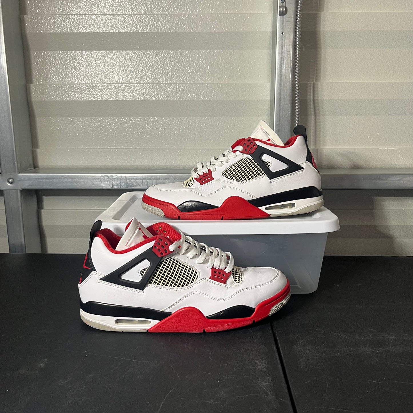 Size 13 - AJ 4 Retro Fire Red