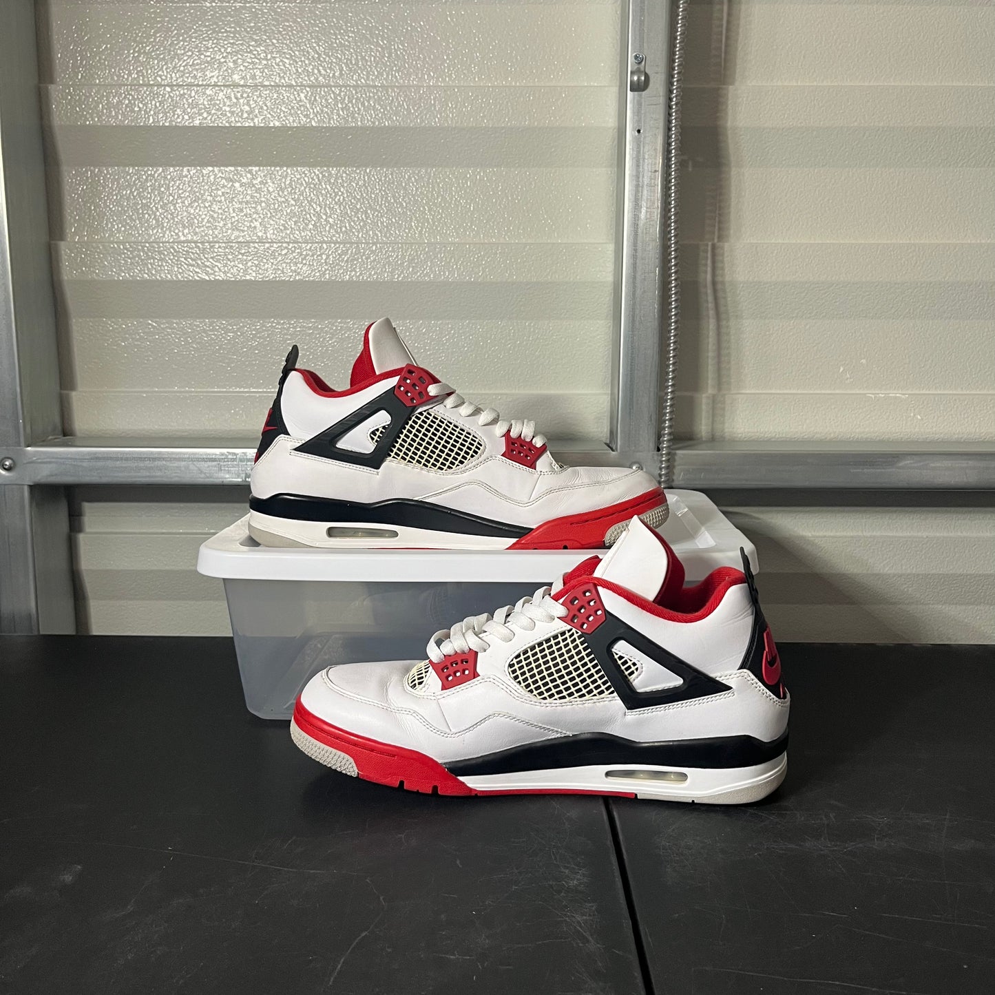 Size 13 - AJ 4 Retro Fire Red