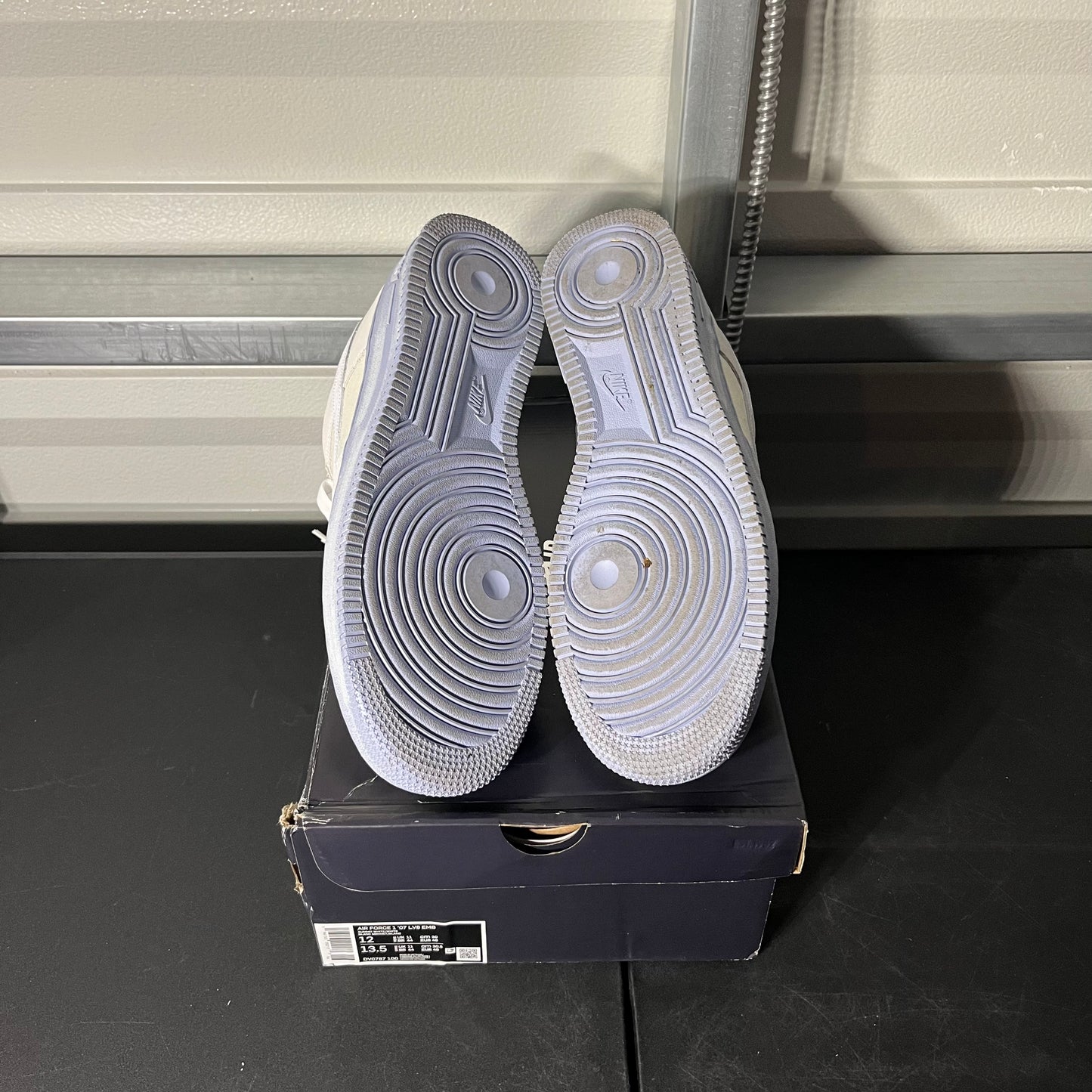 Size 12 - AF 1 '07 EMB Summit White