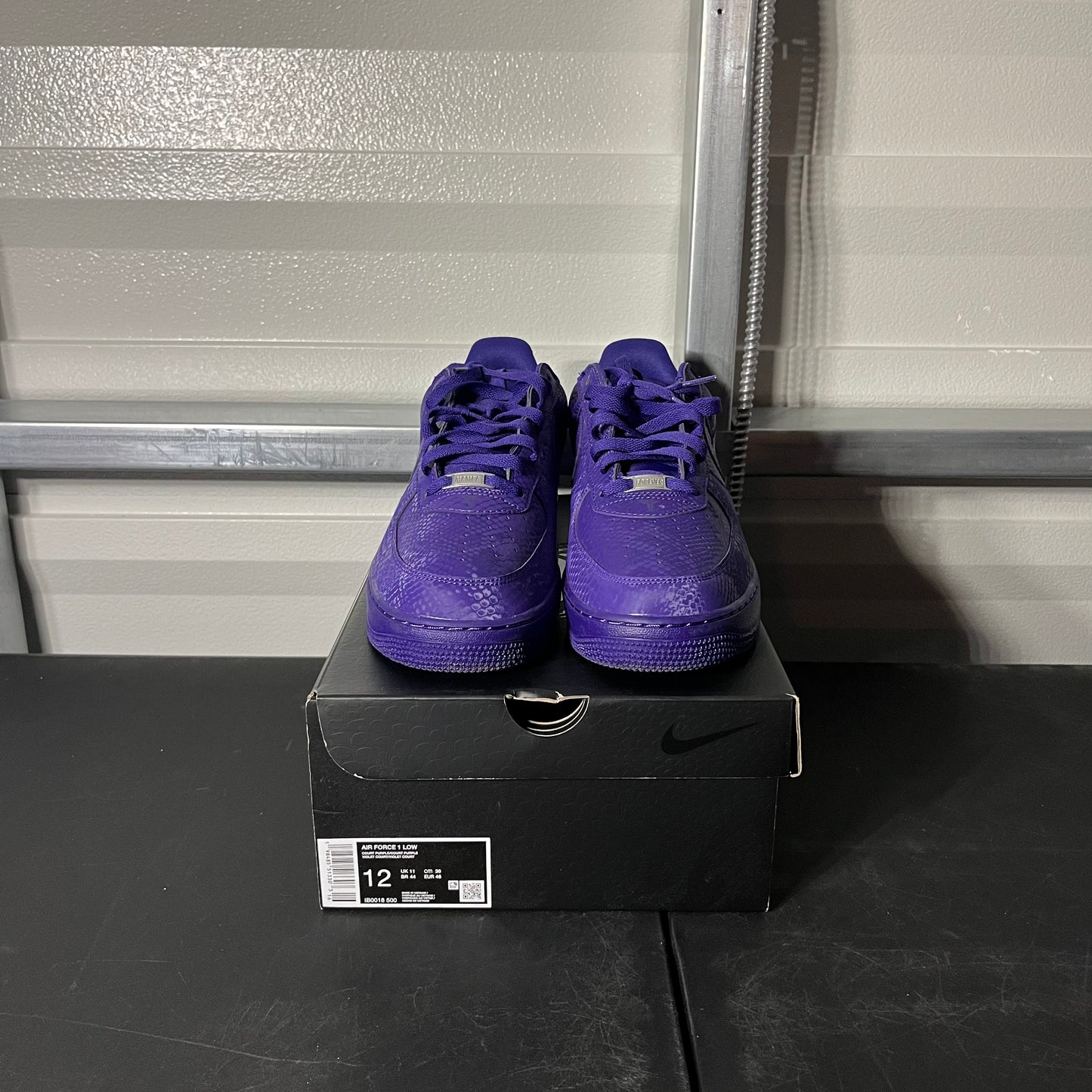 Size 12 - AF 1 Low Kobe Bryant Court Purple