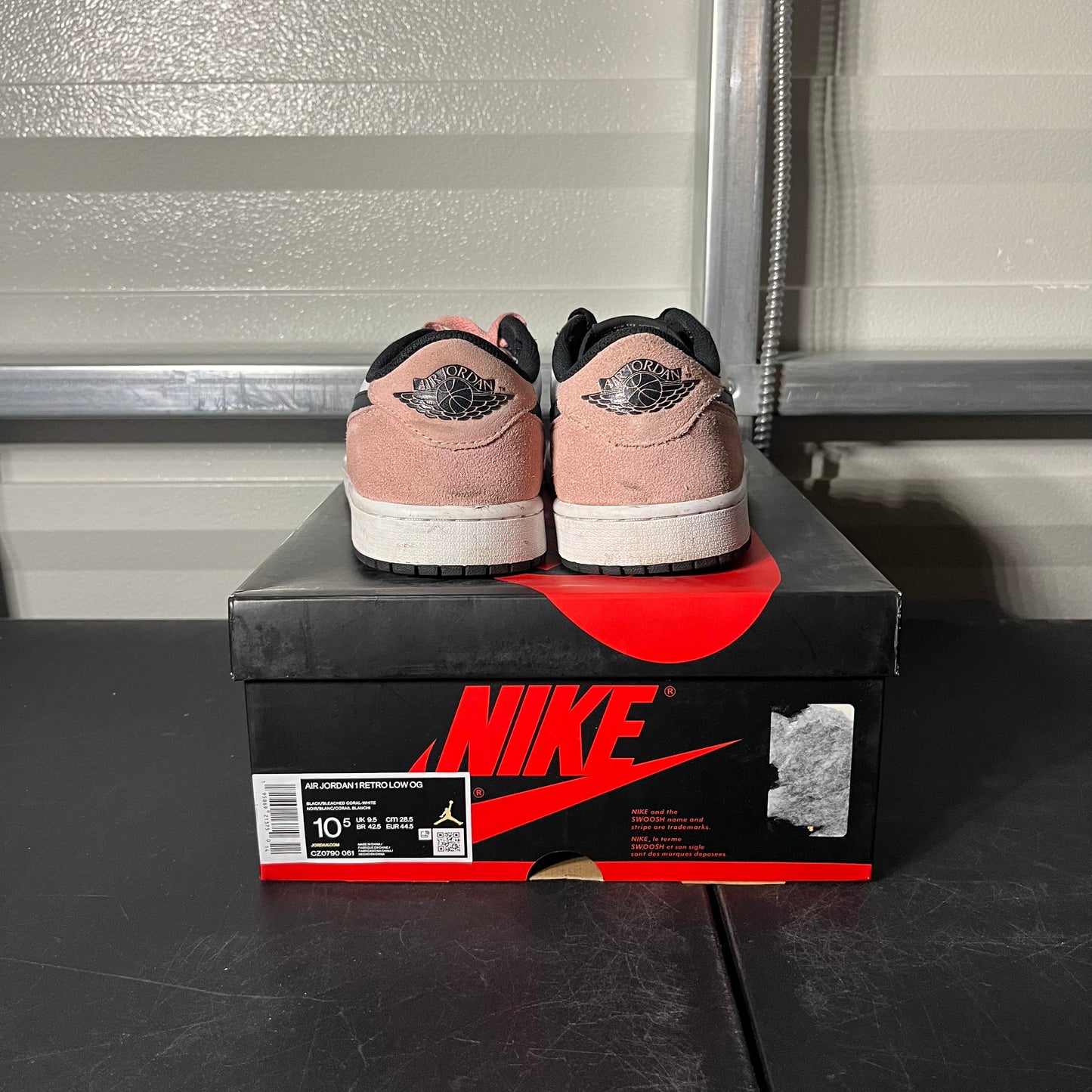 Size 10.5 - AJ 1 Retro Low Bleached Coral