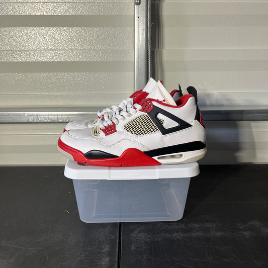 Size 13 - AJ 4 Retro Fire Red